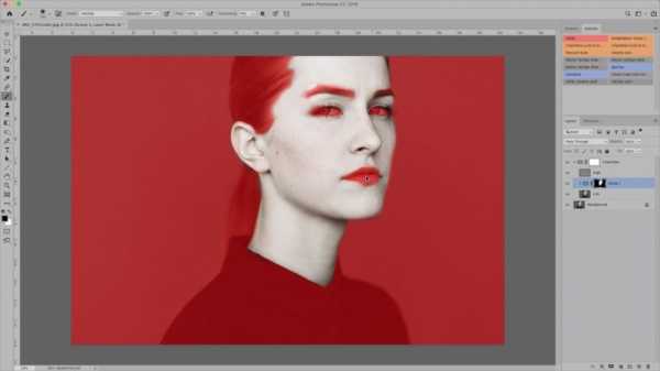 Как осветлить лицо в фотошопе