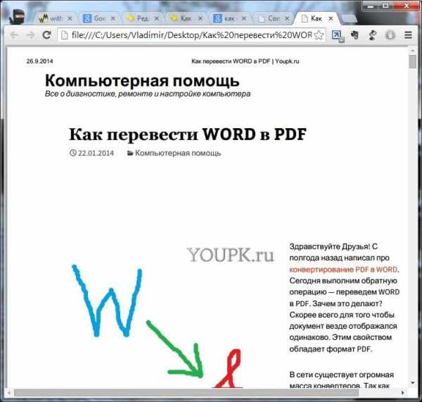 Сделать pdf из картинок