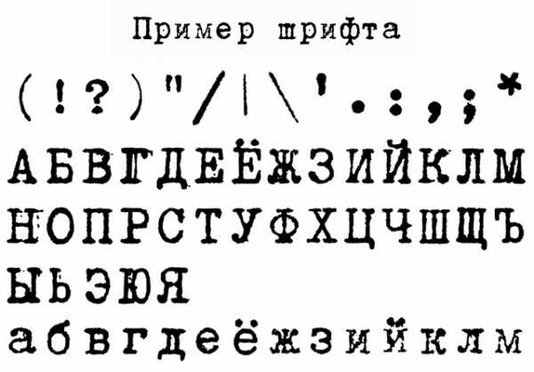 Какой шрифт хранится в виде набора пикселей из которых состоят символы