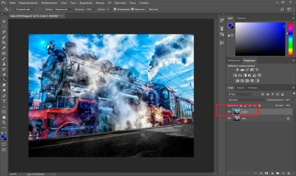 Объемная картинка photoshop